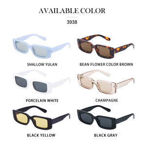 แว่นกันแดดแบบยูนิเซ็กซ์กรอบสีดำเลนส์สีเหลืองป้องกันรังสียูวี 400 แว่นกันแดดสำหรับเดินทางทันสมัยระดับการส่งผ่านแสงคลาส 2 - Product Image 4