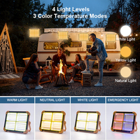 Lampe à large faisceau Led multifonctionnelle, lanterne rétro d'extérieur, Rechargeable, Portable, lampe de Camping, offre spéciale