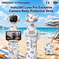 TENGDAFEI Film de protection en vinyle 3M pour caméra Insta360 Luna Pro, étanche et durable, pour utilisation en studio et sur le terrain