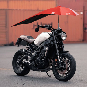 ร่มรถจักรยานยนต์สำหรับตั้งแคมป์เคลือบเงินยูวีขนาด11K 2.1M ควบคุมด้วยตัวเองขนาดใหญ่หลากสี - Product Image 2