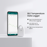 Moniteur de température pour transport en chaîne du froid, enregistreur de données de température BLE