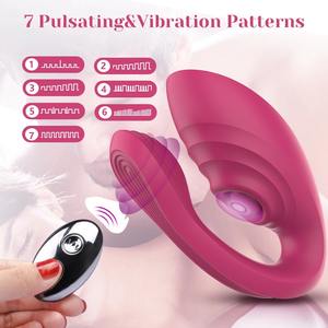 Vibromasseur portable ventouse clitoridienne Silicone clitoris ventouse vibrateur 7 fréquence Silicone succion vibrateurs pour les filles - Product Image 3