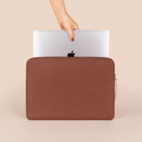 Ventes en gros de pochettes pour ordinateur portable fines et imperméables, compatibles avec les sacs pour ordinateur portable en cuir PU, avec MacBook Air de 13 pouces en M4 M3 M2 M1 MacBook Pro