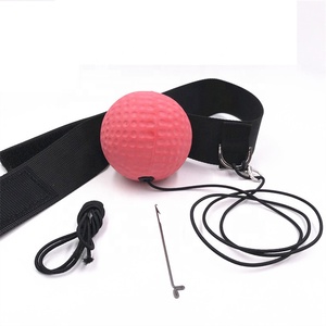 KWO Home Gym Oem Soulagement du stress Flexible Head-Mounted Bounce Children Small Rubber Pu Set Head Band Reflex Boxing Speed Punching-Ball - Product Image 3