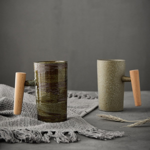 <span class=keywords><strong>Tasse</strong></span> à café en céramique artisanale <span class=keywords><strong>japonaise</strong></span>, <span class=keywords><strong>tasse</strong></span> en <span class=keywords><strong>terre</strong></span> <span class=keywords><strong>cuite</strong></span> - Product Image 3