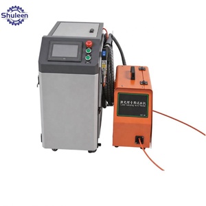Machine de soudage <span class=keywords><strong>laser</strong></span> à fibre optique industrielle 2000W portable, sans nettoyage post-soudage, sans éclaboussures, sans scories, sans ponçage - Product Image 1