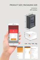 2026 Tuya Smart Wi-Fi Sensor Detektor Air Hujan Tenaga Surya IP65 Tahan Air Sensitivitas Tinggi Alarm 120dB Baterai AA Berfungsi