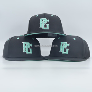 OEM Unisex Street Style Hat Fitted <b>Caps</b> Custom 3D Embroidery Logo Outdoor Fitted Snapback Hat <b>Flat</b> Brim Baseball <b>Cap</b> for <b>Men</b> - Product Image 3