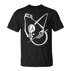 Camiseta premium Faceless Musician, negra, unisex, talla para adultos, diseño artístico - Product Image 1