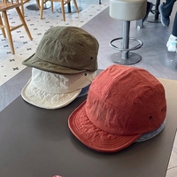 Casquette de baseball vintage unisexe sport 6 panneaux été mince léger en nylon séchage rapide bord plat incurvé ethnique haut camp casquette
