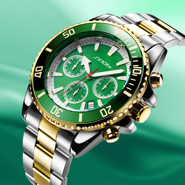 Luxury Men's Watches Waterproof Quartz Timekeepers Stylish Brand Watches Men Stainless Steel Durability Watches