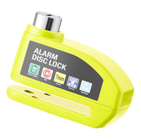 Verrouillage d'alarme de moto Rappel antivol Verrouillage de frein à disque de vélo Protection d'alarme de sécurité sonore forte pour E-Bike Bicycle Scooter