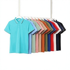 T-shirt unisexe en coton tricoté respirant de haute qualité, personnalisable avec logo, idéal pour le sport, le golf, à manches courtes et couleur unie - Product Image 3