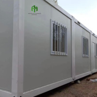 Bâtiment de bureau moderne en conteneur, extensible et détachable, avec structure en acier, au design respirant de haute qualité, confortable et portable.