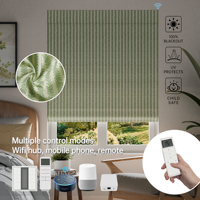 Tende Smart Home Allbright, Oscuranti Automatiche con Telecomando, Tende a Rullo Motorizzate