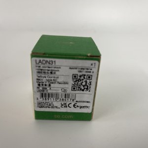 บล็อกหน้าสัมผัสเสริมของ Schneider รุ่น LADN31 ของแท้ใหม่ 100% - Product Image 1