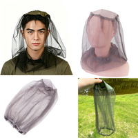 Chapeau anti-moustiques et anti-insectes pour la pêche nocturne en extérieur, protection solaire unisexe, masque facial respirant anti-abeilles