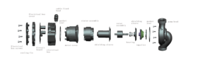 AWMT-<span class=keywords><strong>Pompe</strong></span> à eau électrique en circulation d'eau, pièces de <span class=keywords><strong>pompe</strong></span> à eau 32-180 pour <span class=keywords><strong>pompe</strong></span> à chaleur - Product Image 6