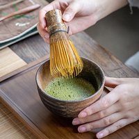 Ensemble de thé matcha japonais avec logo personnalisé, fouet en bambou, kit de cérémonie du thé, bol à matcha, coffret cadeau, OEM ODM