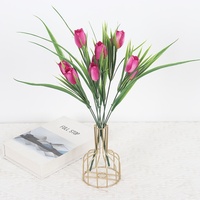 QIDA BK191 fleurs artificielles fleurs en pot et plantes pour la maison mariage fleurs décoratives Offre Spéciale 23235
