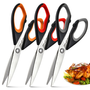 Kitchen Scissors Stainless Steel Heavy Duty Multi Functional For Meat Vegetables Barbecue Cooking - Product Image 1