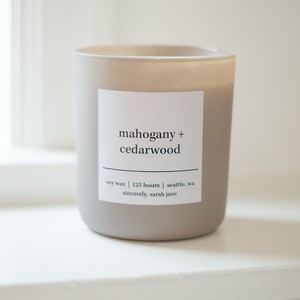Velas AIKUN para el Hogar, Velas Aromáticas de Cera de Soya de Larga Duración en Frascos Mate, Regalo para el Día de Acción de Gracias - Product Image 3