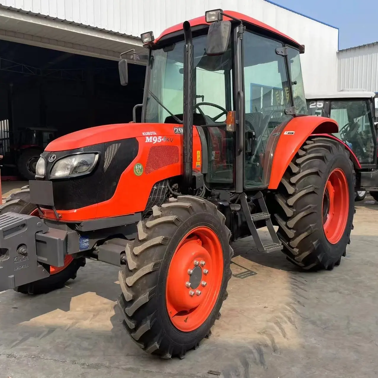 Trator de equipamentos agrícolas usados de alta qualidade, trator agrícola usado 9540 M954KQ 954K 4WD, preço baixo para venda