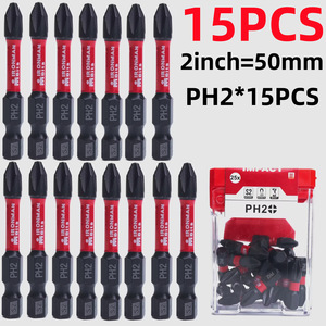 MYJ High Quality 25mm 50mm Steel Flat-Head Hexagon Multi-specification Magnetic Cordless Impact Screw <b>Bit</b> Set 25pcs Steel Imp - Product Image 3