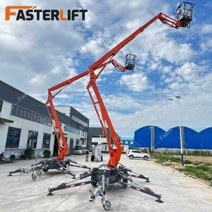 16m 18M 20m Motor diésel articulado hidráulico remolcable en promoción Elevadores de pluma de altura de elevación - Product Image 1