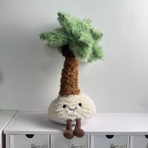 Vente en gros Peluche <span class=keywords><strong>chat</strong></span> amusant limonade <span class=keywords><strong>vert</strong></span> noix de coco Jouet en peluche brodé Ornement pour enfants filles Cadeau Nouveau - Product Image 2