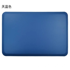<b>Kitchen</b> <b>Mat</b> Anti Fatigue Waterproof Non Slip Rectangle PU Material Black Color Washable For <b>Kitchen</b> Standing Comfort - Product Image 3