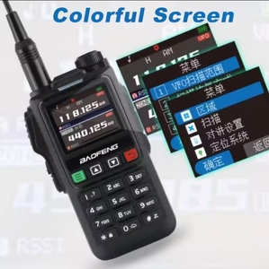 Nuevo Baofeng UV-18H Tri Banda VFO Radioaficionado Original de Fábrica UV-18 NOAA Baofeng UV18H con GPS/Glonass Walkie Talkie Portátil - Product Image 1