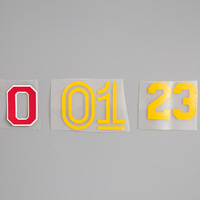 Étiquette de transfert thermique 3D en PVC silicone gaufré, patch en feutre vierge, étiquettes personnalisées avec logo