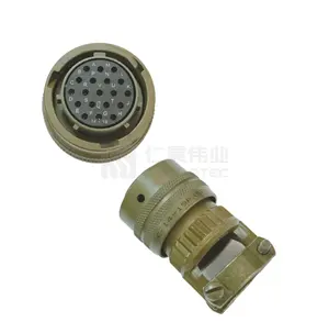 Conector macho à prova d'água amfenol, conector de 19 pinos mil PT06E-14-19