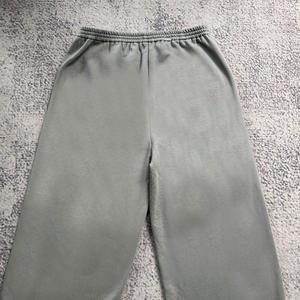 Kustom 100% katun pola lurus pria, celana olahraga pinggang tinggi kasual jalanan longgar bernapas kaki lebar pas Logo - Product Image 5