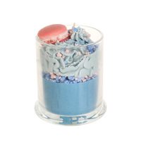 Bougie d'aromathérapie en cire de soja naturelle à combustion longue pour décor de désodorisant de bureau à domicile