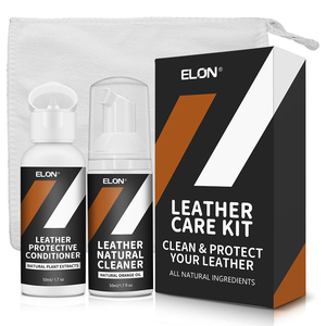 Lot de 50 ml de nettoyant et revitalisant pour <span class=keywords><strong>cuir</strong></span> haut de gamme en gros, spray moussant pour chaussures avec serviette pour l'<span class=keywords><strong>entretien</strong></span> du <span class=keywords><strong>cuir</strong></span> - Product Image 2