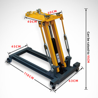 Gato hidráulico manual de baja transmisión de 2t de China con precio de fábrica