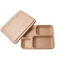 Vaisselle en plastique jetable de luxe avec couvercles pour les fêtes de mariage assiettes jetables élégantes