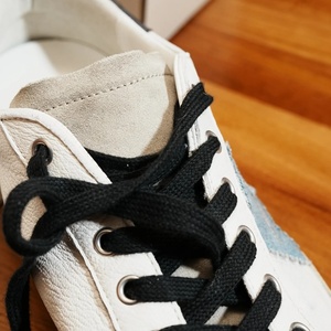 Popular Retro Worn-out Leather Sneakers Contrast Black Heel <b>Cap</b> Suede Skate Trainers For Couples Casual Walking Street Outfits - Product Image 3