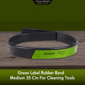 Elastico in gomma Green Label medio da 35 cm per strumenti di pulizia - Product Image 3