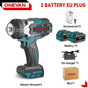 Onevan ประแจ1700N 600W ประแจแรงบิดประแจไฟฟ้ามอเตอร์ไร้แปรงถ่านสำหรับรถบรรทุกสำหรับแบตเตอรี่ Makita 18V - Product Image 2