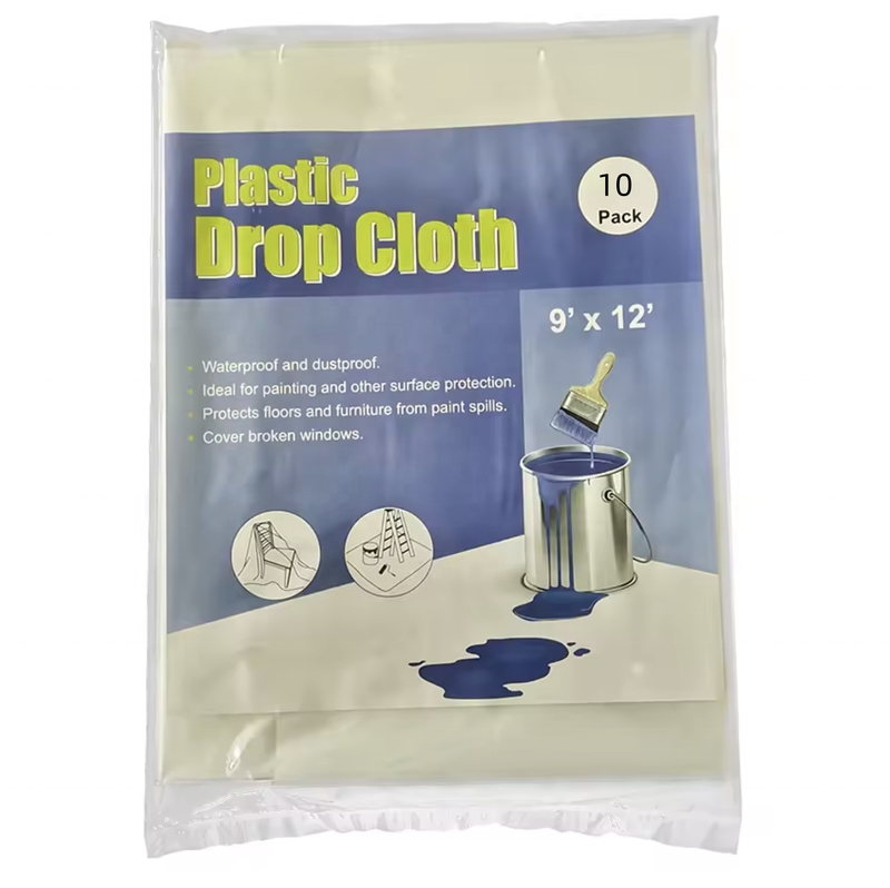 PE Drop Cloth Dust Cover Sheet