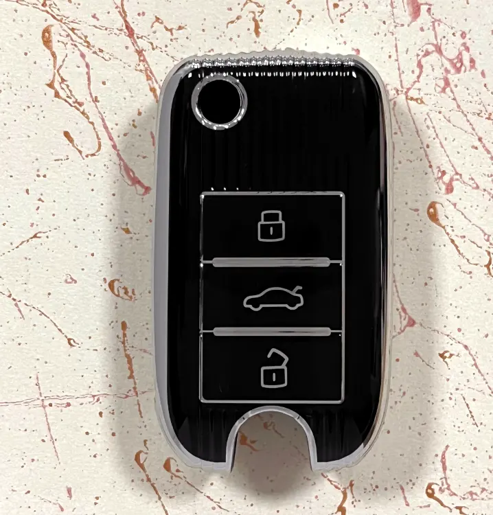 Đầy đủ bảo vệ biểu tượng tùy chỉnh Key Fob bao gồm cho mg ZS phụ kiện chìa khóa xe Bìa trường hợp vỏ