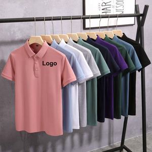 Diseño de Logotipo Personalizado, Crea Tu Propia Marca, Camisetas Polo de Algodón y Elastano para Hombre, Tallas Grandes, Lisas, Deportivas, de Trabajo, de Golf - Product Image 2