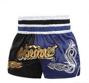 Pantalones Cortos de <span class=keywords><strong>Muay</strong></span> <span class=keywords><strong>Thai</strong></span> Unisex Reedot Sports, Personalizados, 100% Satén, Cintura Alta, Sublimación, Modelo de Artes Marciales de Lucha y Grappling de <span class=keywords><strong>Tailandia</strong></span> - Product Image 5