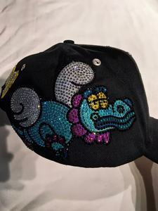 Envío Inmediato: Gorra de Béisbol de Lujo con Pedrería, 5 Paneles, Estilo Bling, Desgastada, Trucker, Hip <span class=keywords><strong>Hop</strong></span>, Y2K, Streetwear, Snapback - Product Image 3