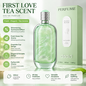 Perfume Deold First Love Tea Scent, Fragancia <span class=keywords><strong>EDP</strong></span> de Hoja de Té Verde, 100 ml - Product Image 3