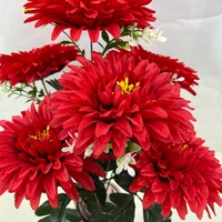 Couronne décorative murale en pétales de dahlia, fourniture d'usine, pièces de pétales en stock pour décoration intérieure spéciale