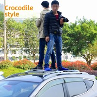 Barres transversales robustes en alliage d'aluminium pour toit de voiture Changfeng Leopard CS10/CS6, sans perçage, fabriquées en Chine